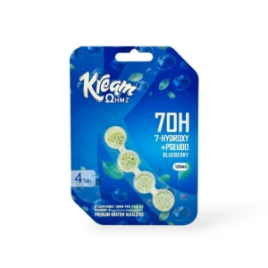 Kream OHMZ 7-OH 7-Hydroxy + Pseudo Tablets Blueberry 30mg Per Tablet